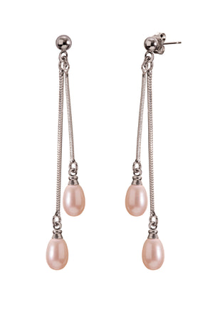 New Orleans Collection Earrings Pink,